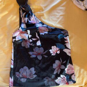 DKNY Women's Floral Print Top (NWT)